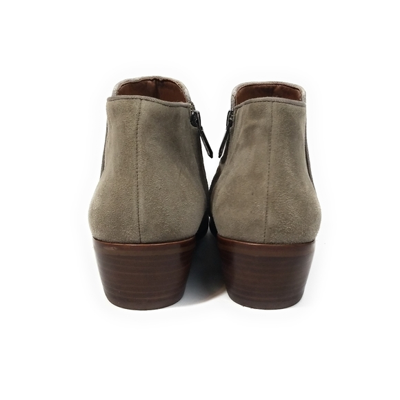 Sam Edelman Petty Suede Ankle Booties in Putty Womens Size 8.5 - Picture 4 of 7